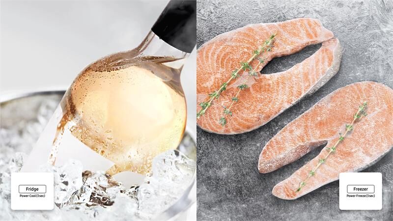 tủ lạnh side by side 680l samsung rs62r5001m9/sv digital inverter