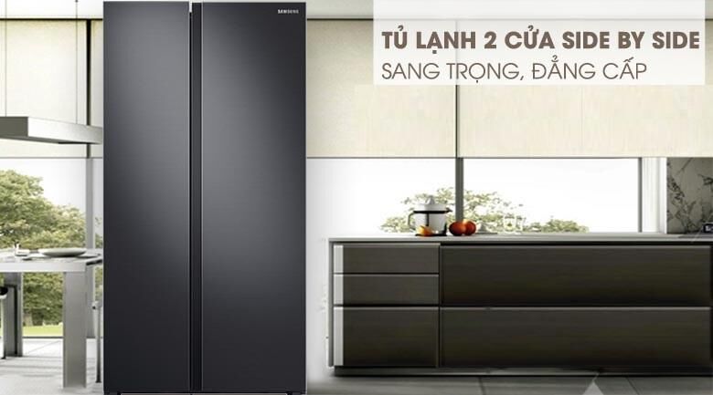 tủ lạnh samsung inverter 647 lít rs62r5001b4