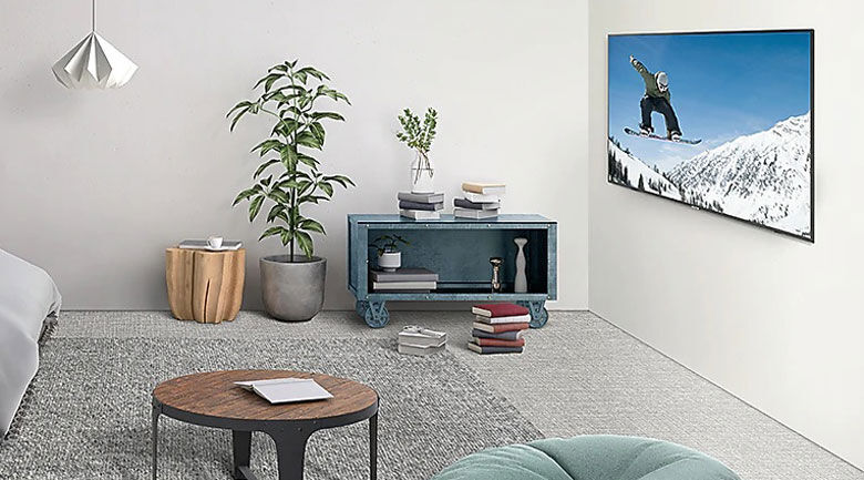 smart tivi samsung 4k 58 inch ua58tu7000-thiet ke