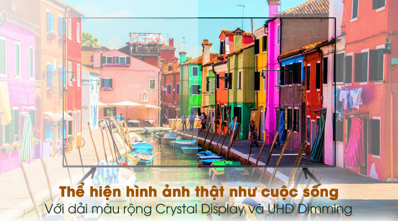 dải màu rộng - smart tivi samsung 4k 65 inch ua65au7200