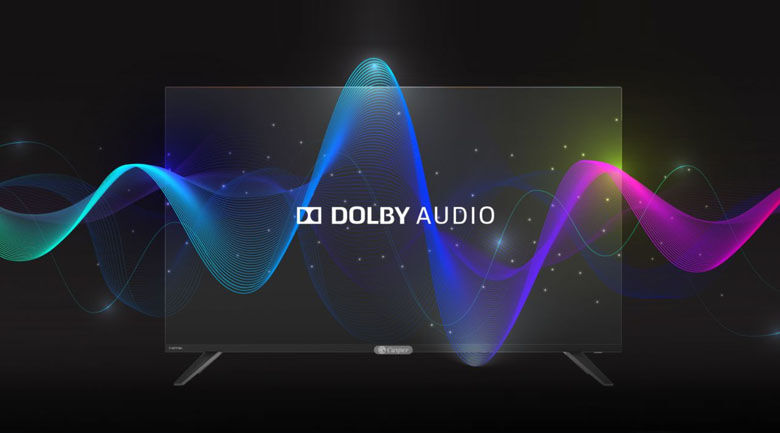 giả lập âm thanh vòm bùng nổ với công nghệ dolby audio - smart tivi casper 43 inch 43fx6200