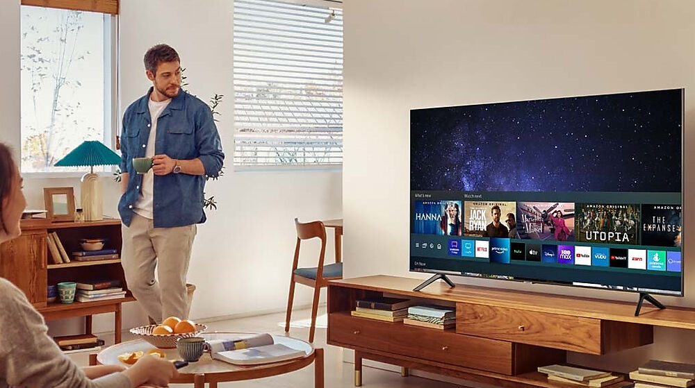 smart tivi samsung 4k 65 inch ua65au7002 - hệ điều hành