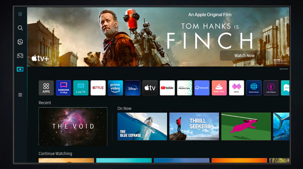 smart tivi samsung 4k 60 inch ua60bu8000 - tizen os 6.0