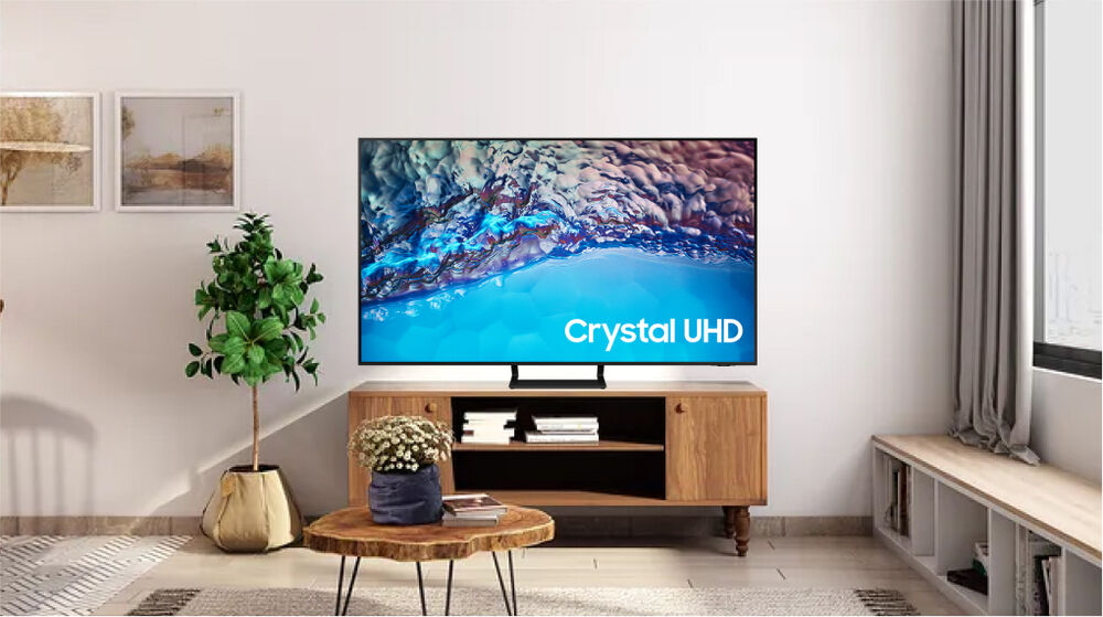 smart tivi samsung 4k 65 inch ua65bu8500 - thiết kế