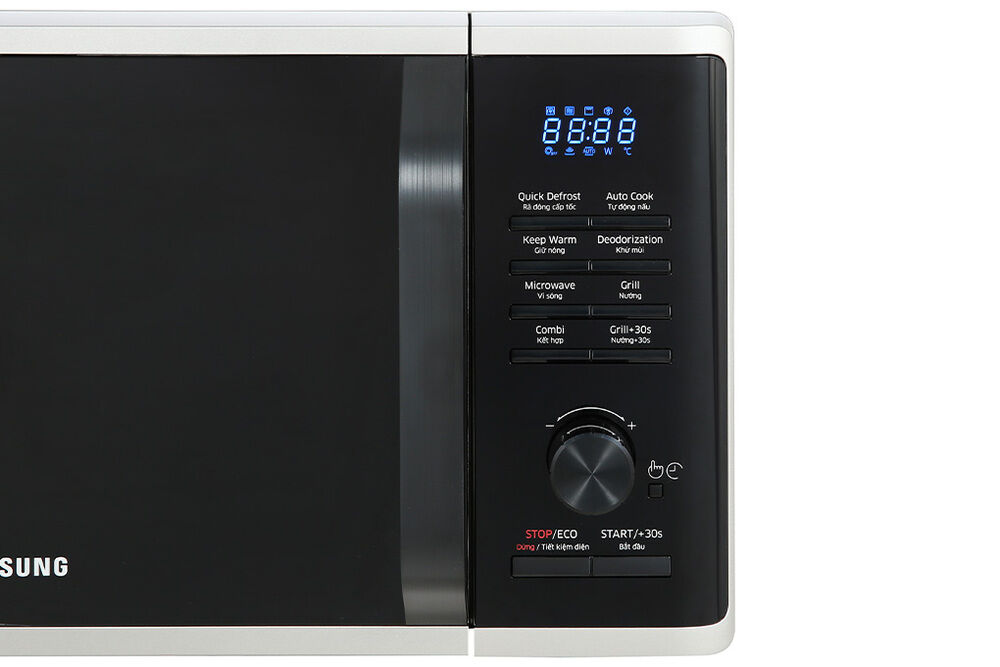 chế độ nấu - lò vi sóng có nướng samsung mg23k3515as/sv 23 lít