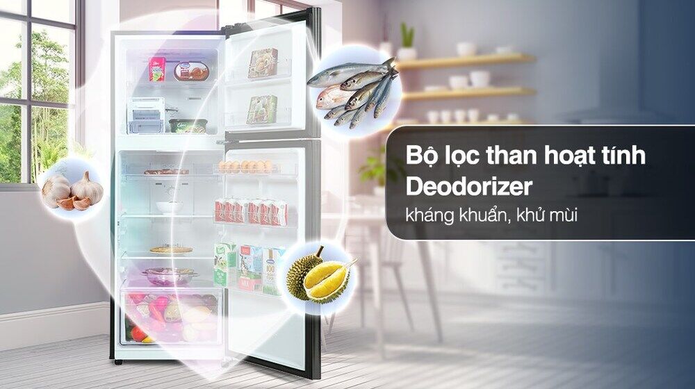 tủ lạnh samsung inverter 302 lít rt29k503jb1/sv - công nghệ kháng khuẩn, khử mùi