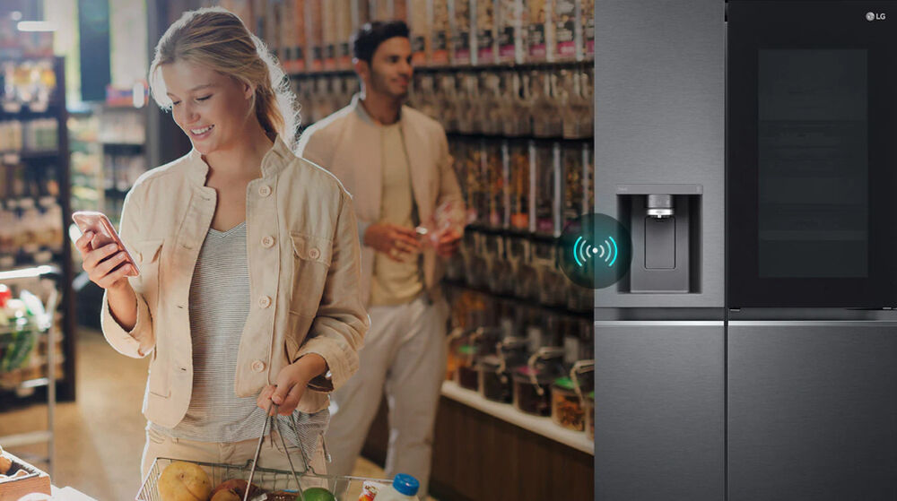 tủ lạnh lg inverter 635 lít gr-x257mc - tiện ích