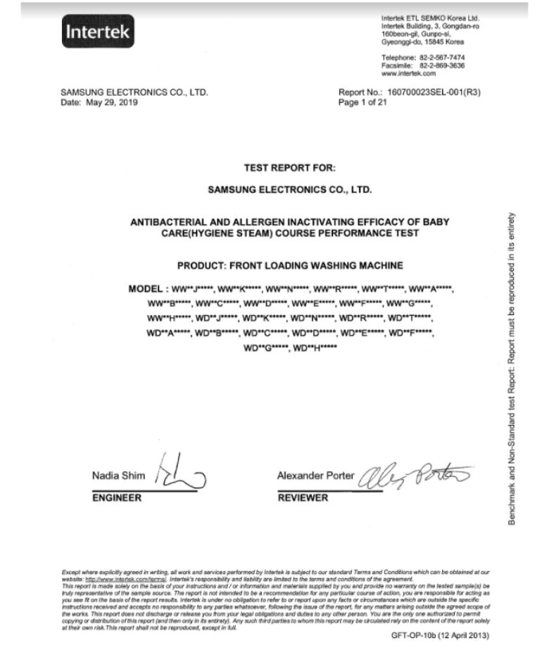 máy giặt samsung inverter 9 kg ww90t634dln/sv - công nghệ hygiene steam diệt 99.9% vi khuẩn