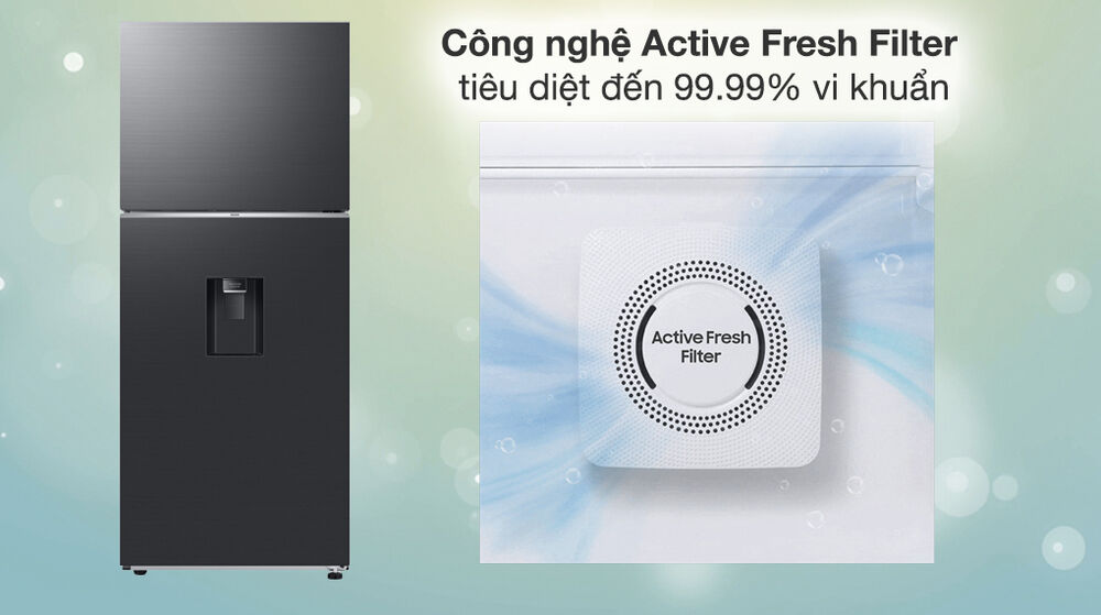 tủ lạnh samsung inverter 382 lít rt38cg6584b1sv - công nghệ kháng khuẩn khử mùi