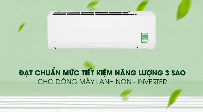 chuẩn 3 sao tiết kiệm năng lượng