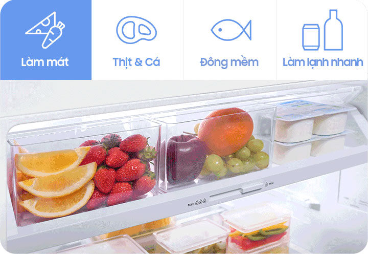 tủ lạnh bespoke samsung inverter 348l rt35cb56448csv