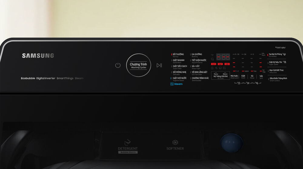 Máy giặt Samsung Inverter 14 kg WA14CG5886BVSV - Thiết kế máy giặt samsung inverter 14 kg wa14cg5886bvsv - thiết kế