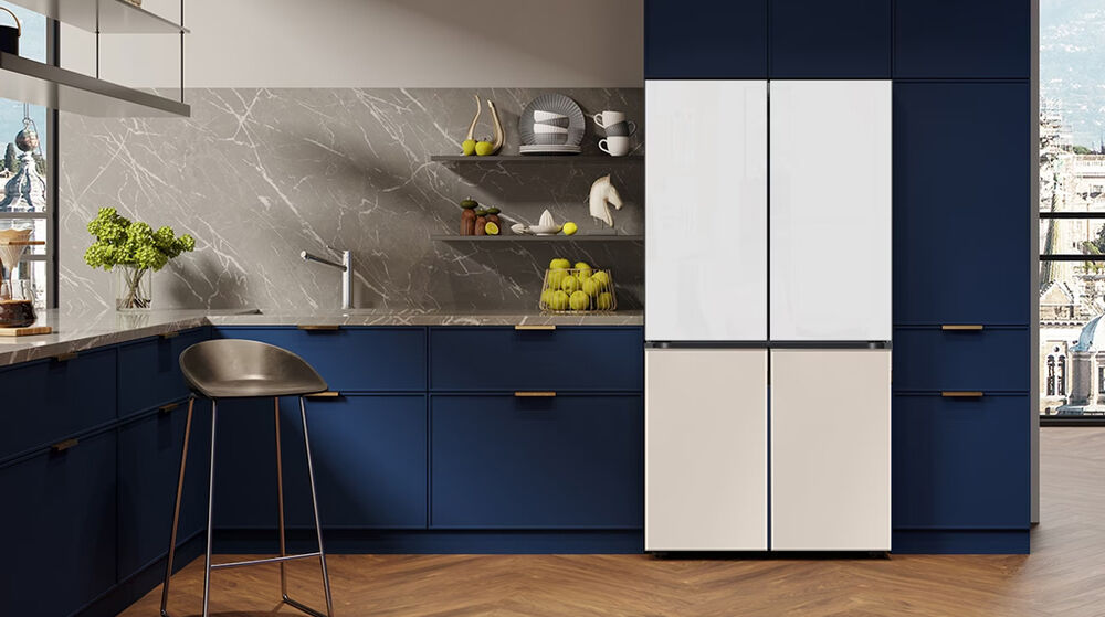 tủ lạnh samsung inverter 648 lít rf59cb66f8s/sv - tổng quan thiết kế