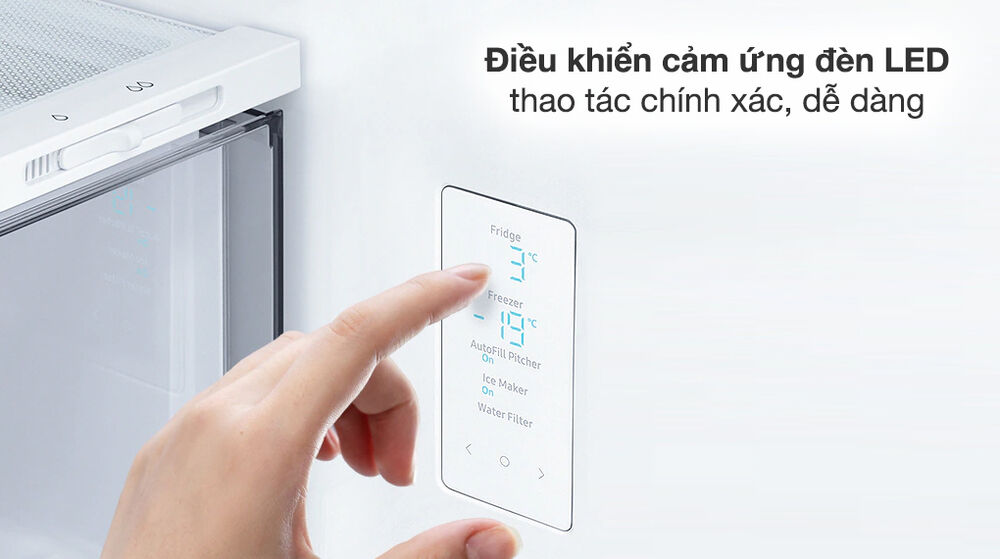 tủ lạnh samsung inverter 648 lít rf59cb66f8s/sv - tiện ích