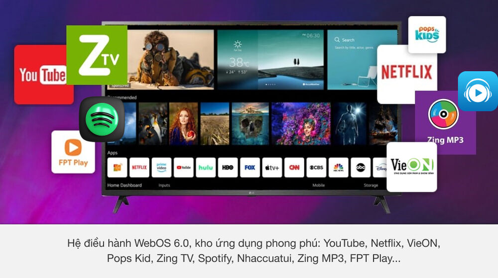 hệ điều hành webos 6.0