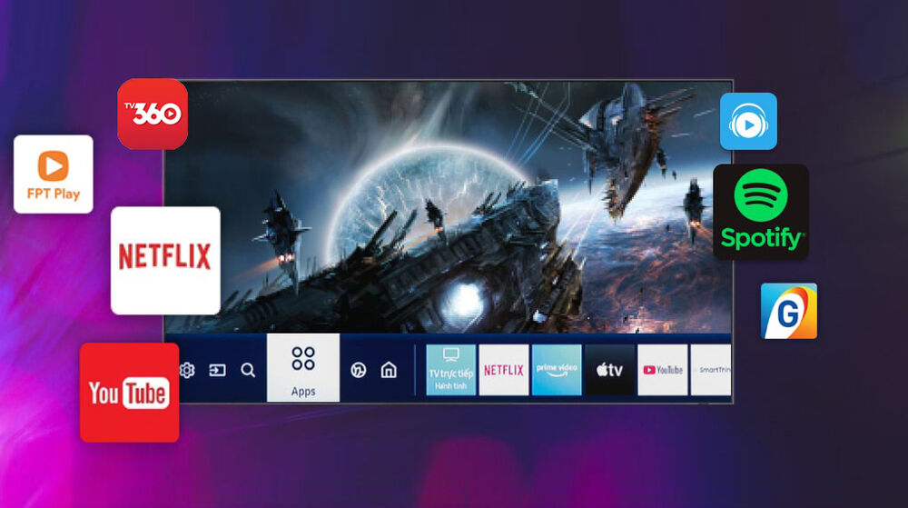 tizen - smart tivi samsung 32 inch ua32t4202