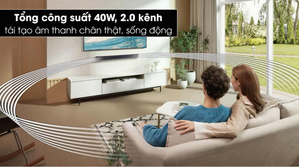 loa thanh samsung hw-c400/xv 40w - công suất