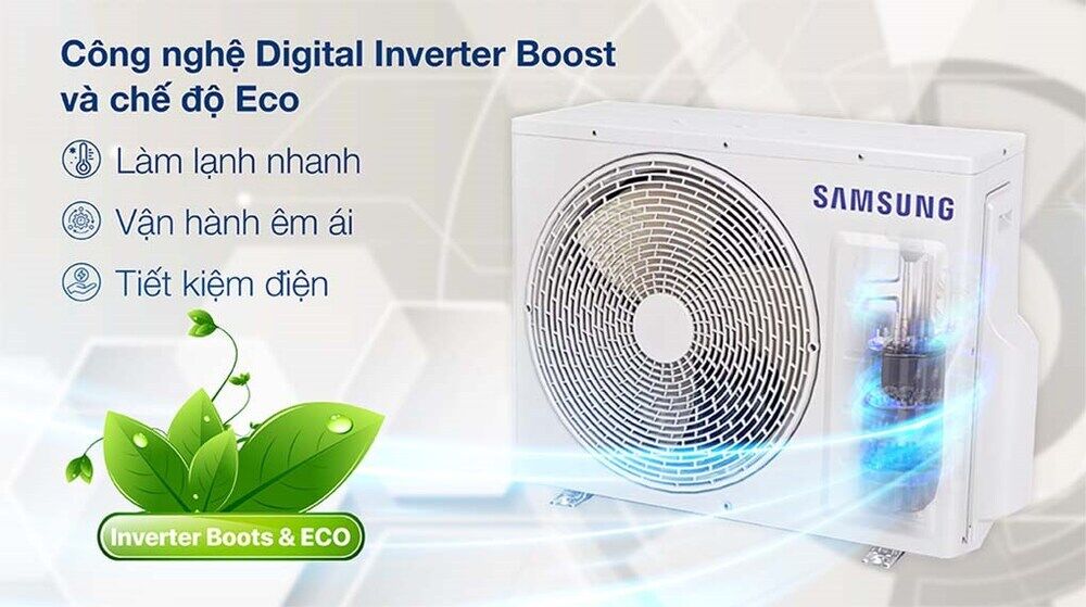 máy lạnh samsung wind-free inverter 1 hp ar10cyhaawknsv - công nghệ tiết kiệm điện
