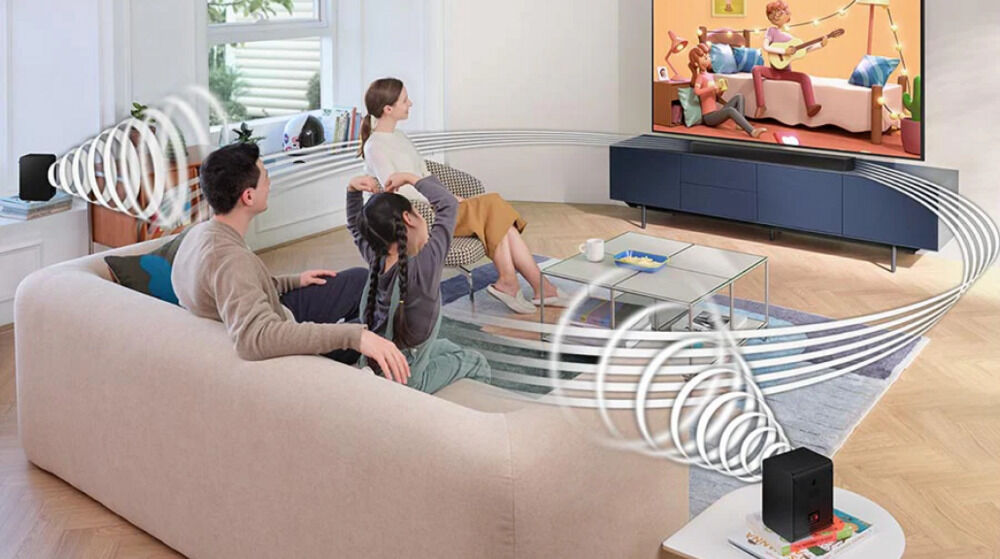 bộ loa thanh samsung hw-c450/xv 300w - âm thanh vòm