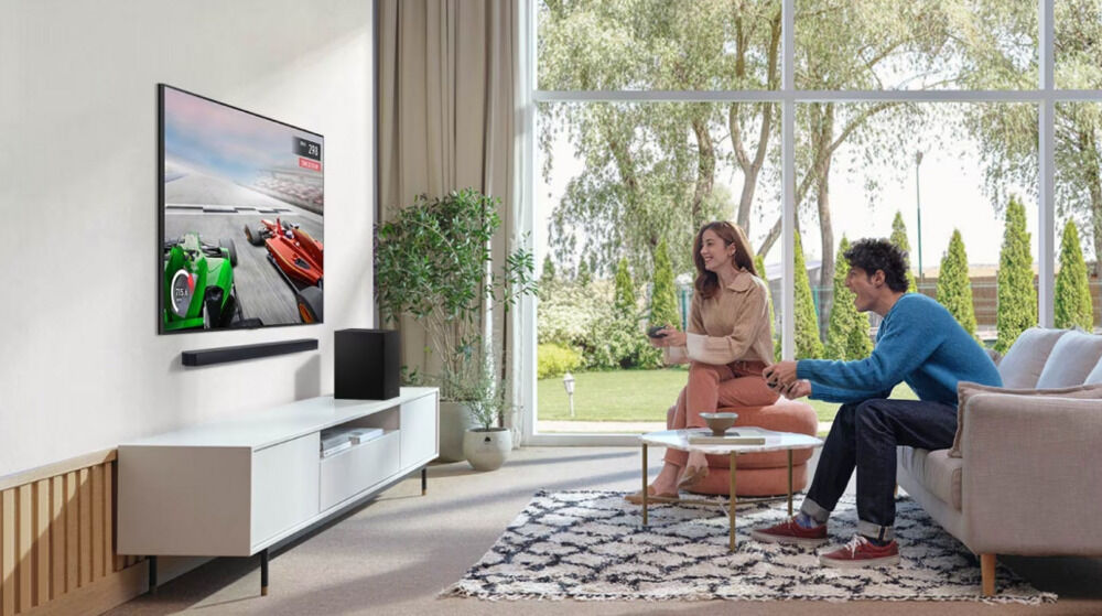 bộ loa thanh samsung hw-c450/xv 300w - chế độ game mode