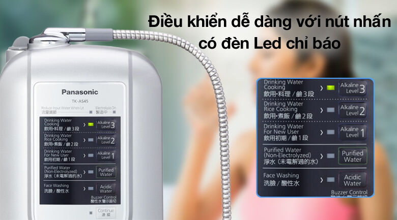 dễ dùng - panasonic tk as45