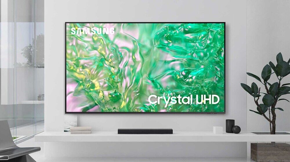 smart tivi samsung 4k 65 inch ua65du8000 - tổng quan thiết kế