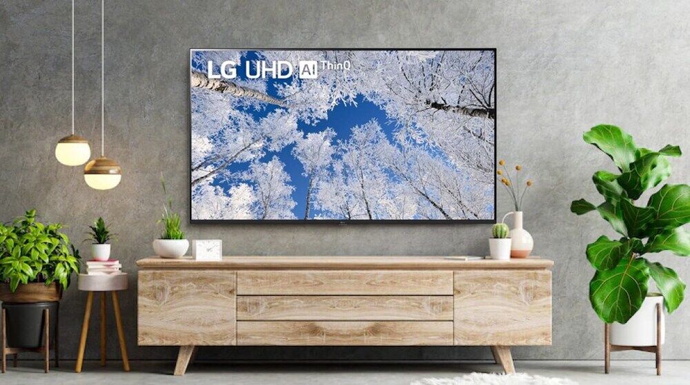 smart tivi lg uhd 4k 43 inch 43uq7050 - tổng quan thiết kế
