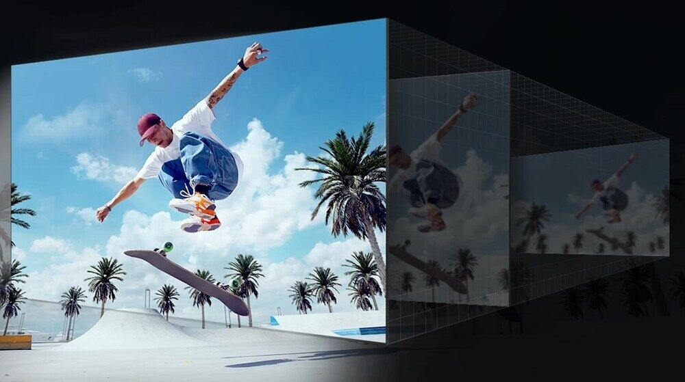 smart tivi samsung 4k 43 inch ua43du8000 - công nghệ hình ảnh