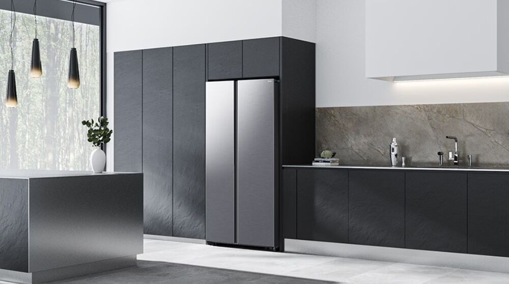 tủ lạnh samsung inverter 583 lít side by side rs57dg400em9sv