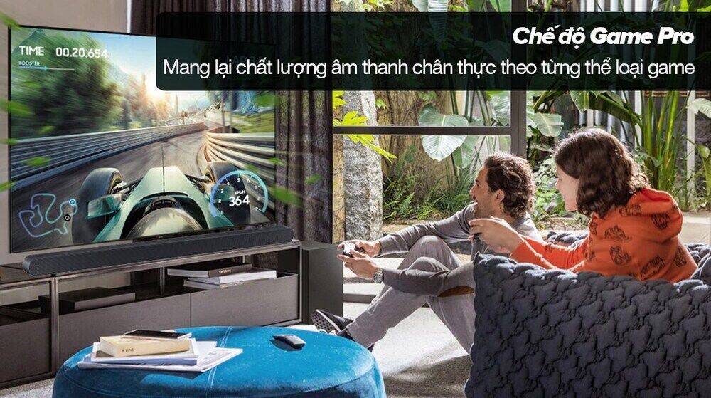 loa thanh samsung hw-s700d/xv 250w - chế độ game pro chơi game cực đã với âm thanh tối ưu