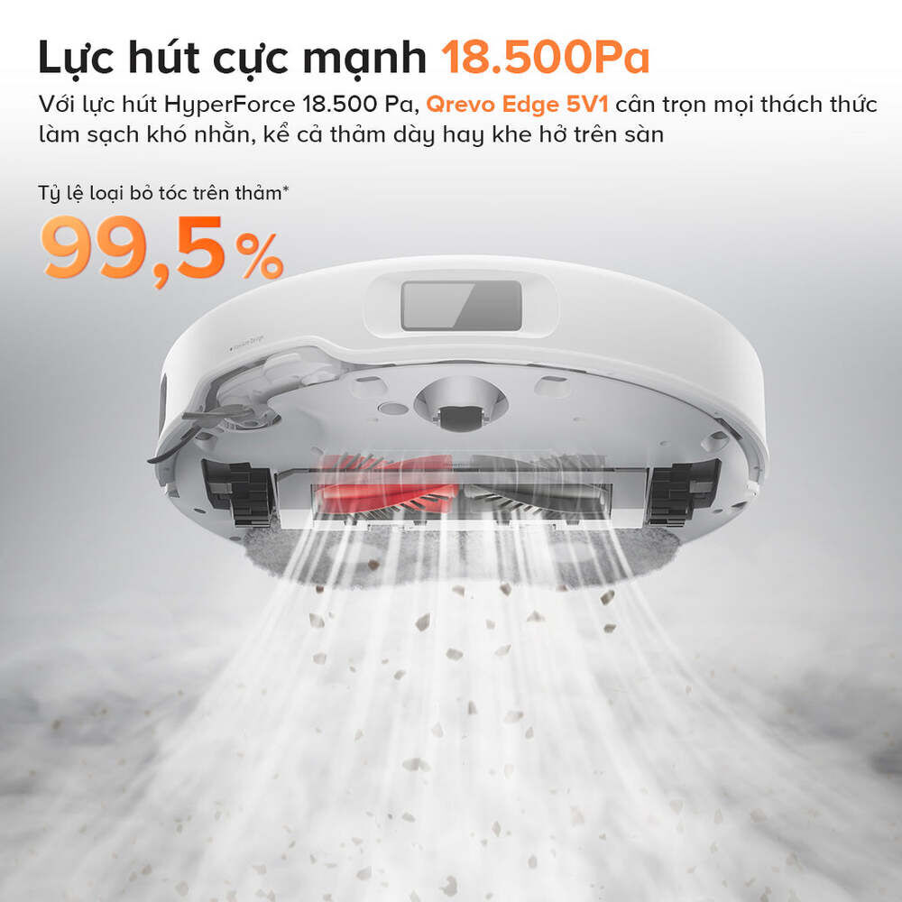 robot hút bụi lau nhà roborock qrevo edge 5v1