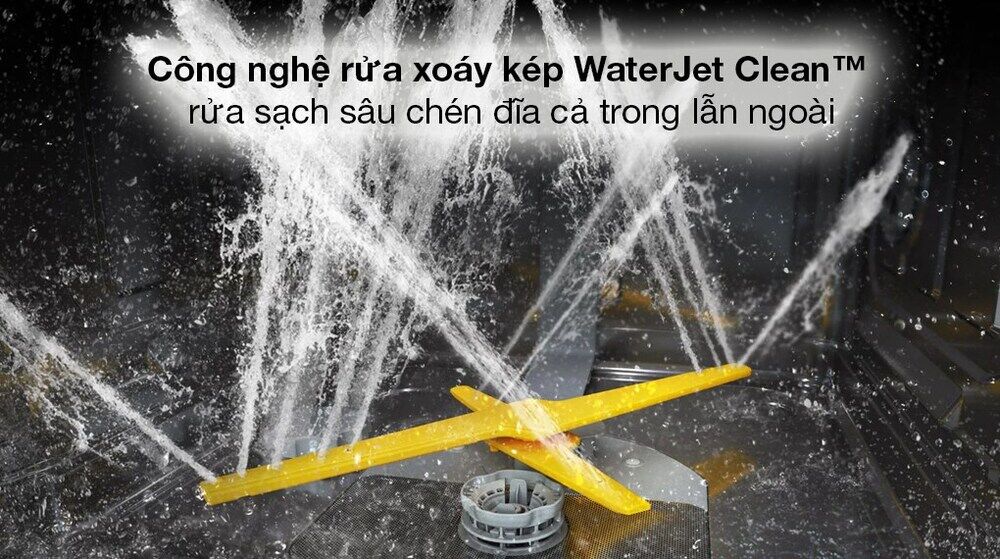 máy rửa bát độc lập samsung bespoke dw60cb750fapsv - công nghệ rửa - sấy