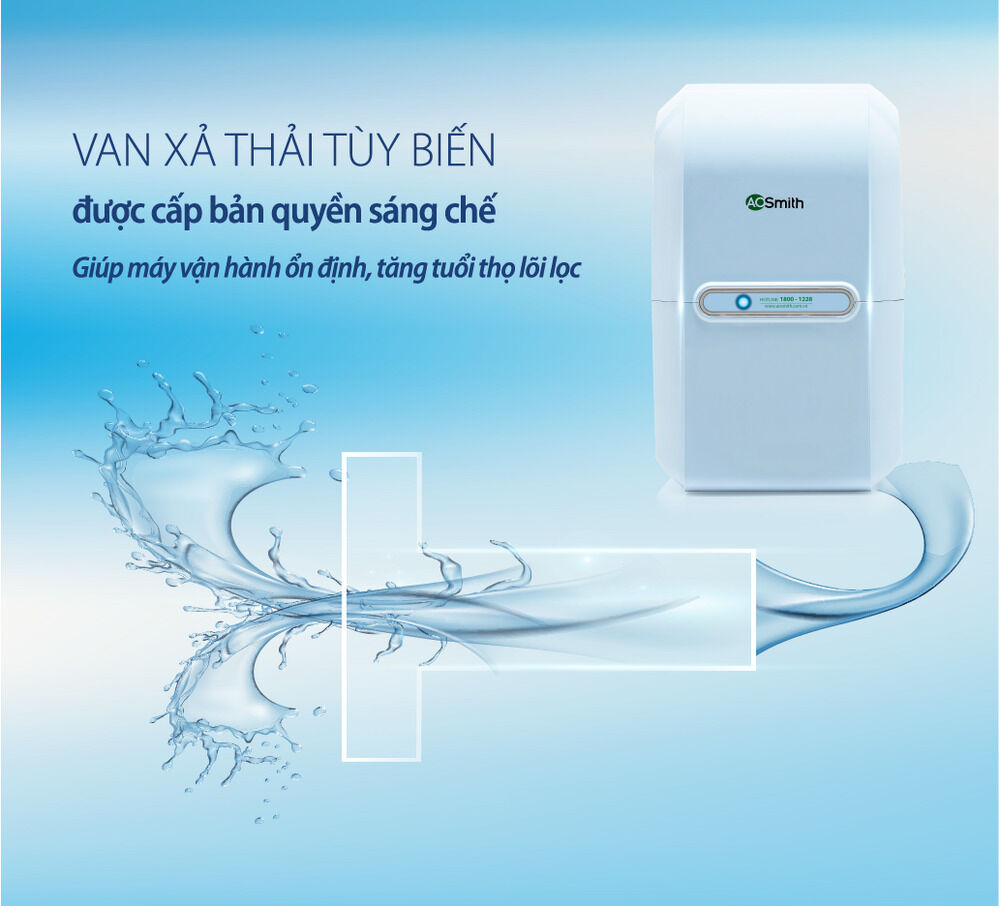 máy lọc nước a. o. smith m2