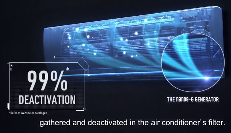 panasonic nanoe-g diệt khuẩn khử mùi