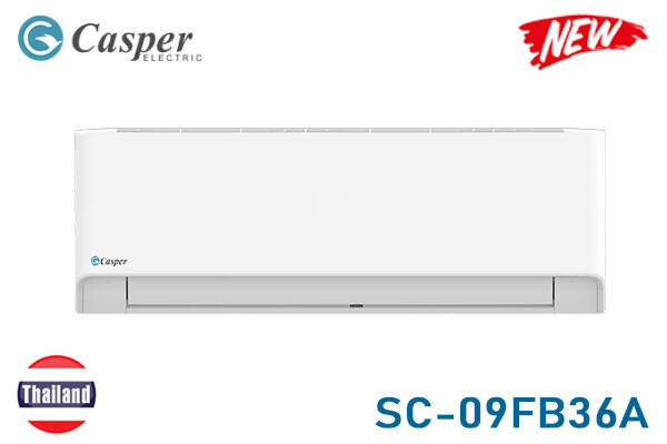 casper sc-09fb36a, điều hòa casper 9000 btu 1 chiều model 2025