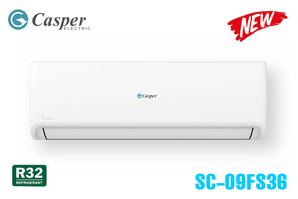 casper sc-09fs36, điều hòa casper 9000 btu 1 chiều [2024]