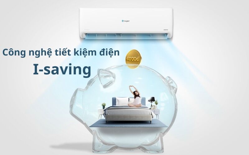 công nghệ tiết kiệm điện trên điều hòa casper inverter 12000 btu gc-12is35