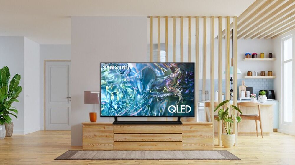 smart tivi qled samsung 4k 50 inch qa50q60d - thiết kế