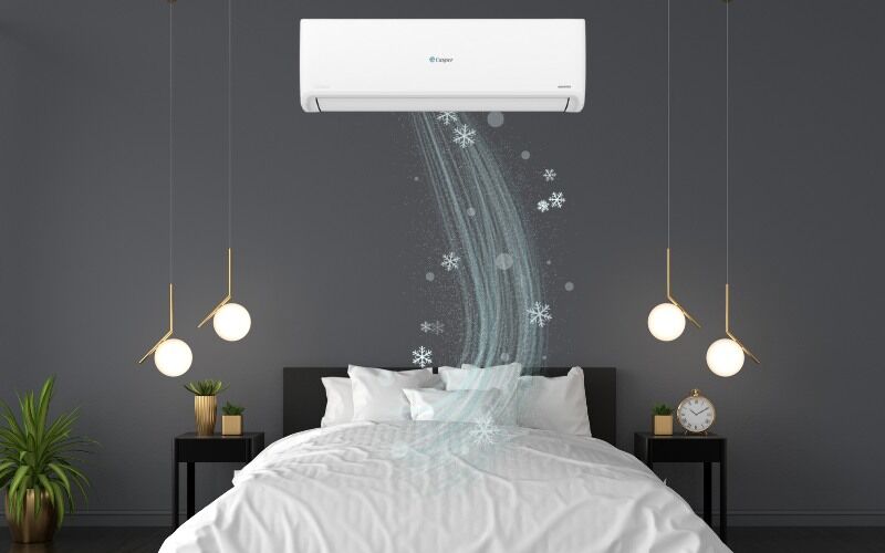 thiết kế của điều hòa casper inverter 12000 btu gc-12is35