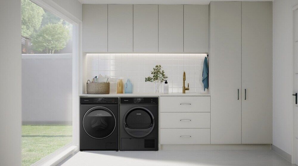 máy sấy bơm nhiệt panasonic 9.5 kg nh-eh95jd1bv - thiết kế