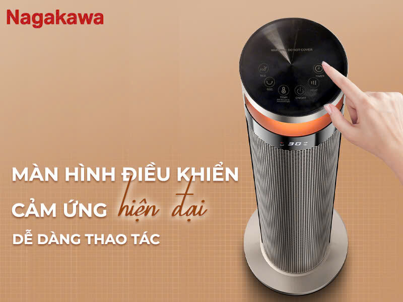 máy sưởi gốm nagakawa neh8389