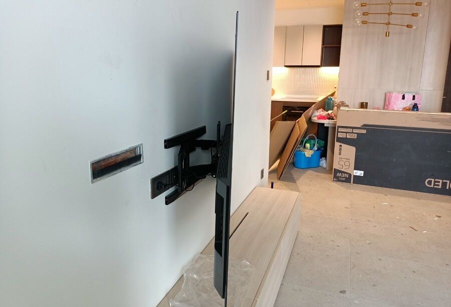 giá treo tivi nb-p66 45 – 75 inch – xoay góc đa năng nhập khẩu