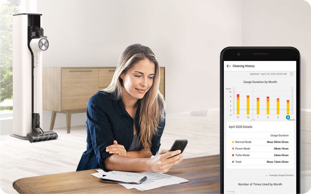 tháp hút bụi lg