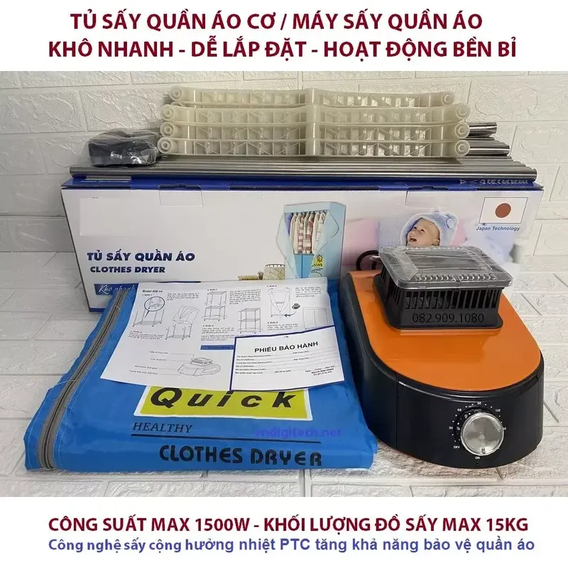 Tủ sấy quần áo Kaita
