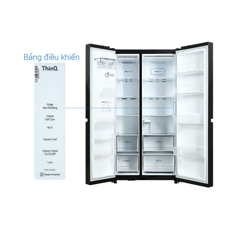 Tủ lạnh LG Inverter 635 Lít GR-D257MC