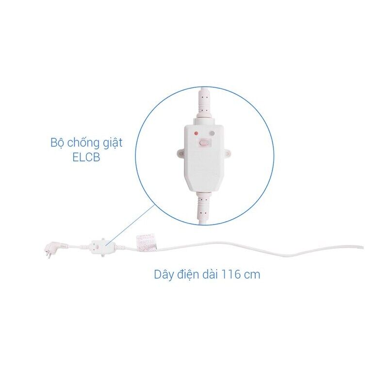 Bình nóng lạnh gián tiếp Electrolux 30 lít 2500W EWS302DX-DWM