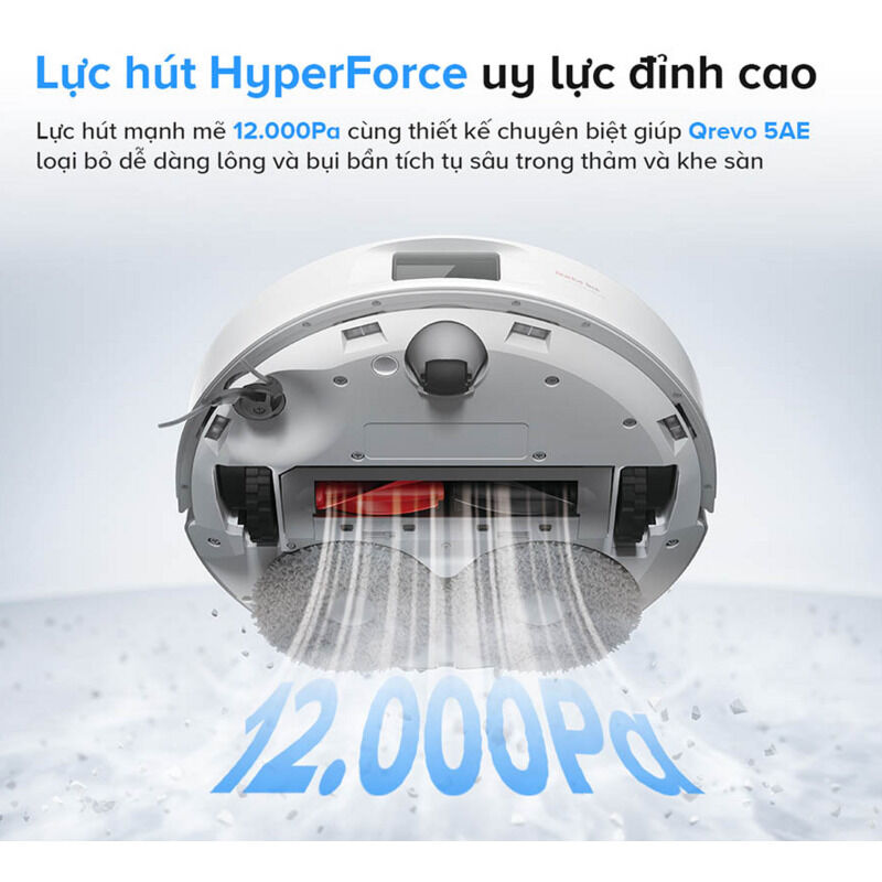 Robot hút bụi Roborock Q Revo 5AE – Bản Quốc Tế