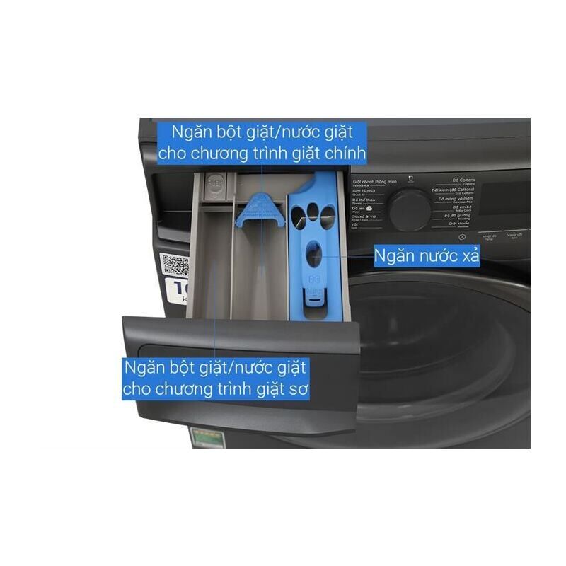 Máy giặt Electrolux UltimateCare 700 Inverter 10 kg EWF1043R7SC
