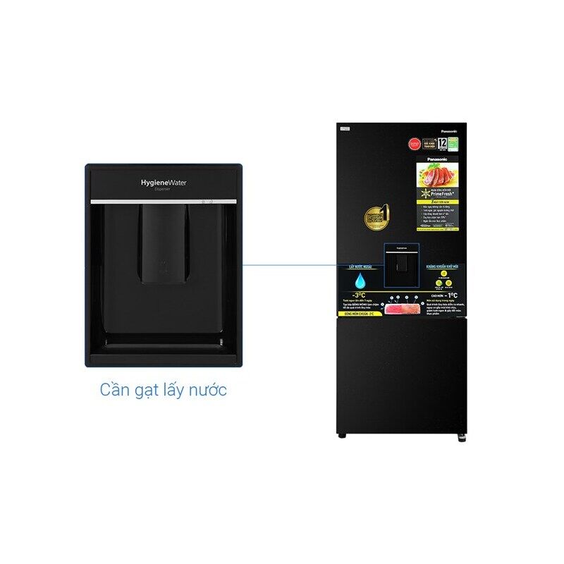 Tủ lạnh Panasonic Inverter 377 lít NR-BX421GPKV