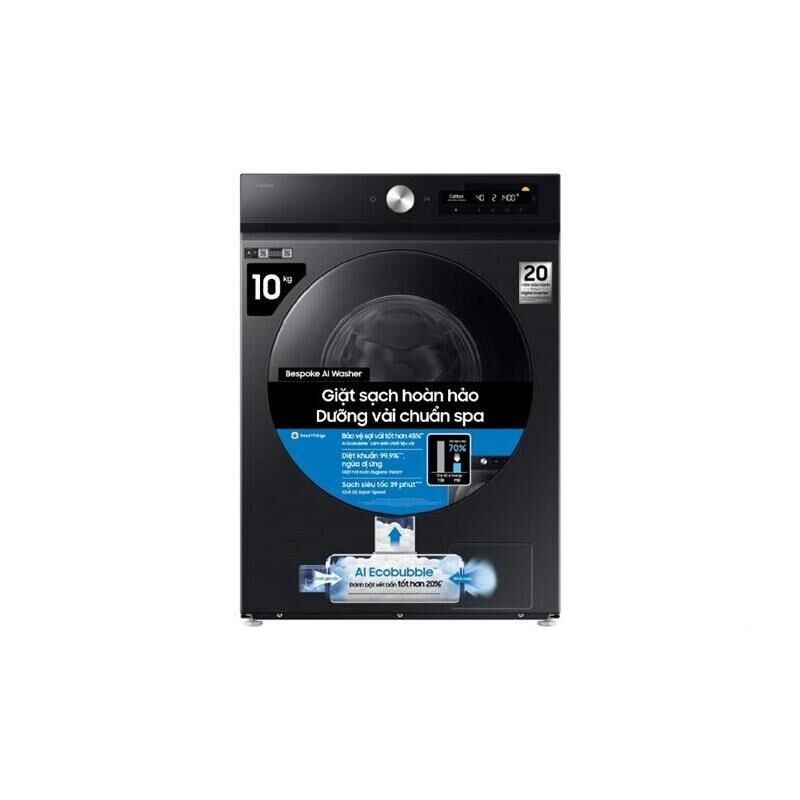Máy giặt Samsung Bespoke AI EcoBubble Inverter 10 kg WW10DB7U34GBSV